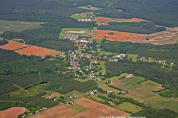 Aerial photograph of Stockton, MD